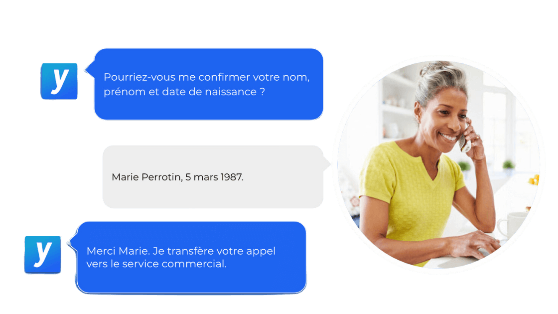 Validez l'identité de vos clients avec nos IA Vocales - YeldaAI